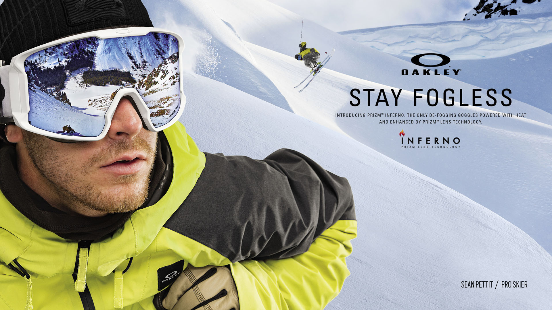 Oakley Goggles and Apparel advertisment